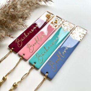 Marcapáginas en Resina